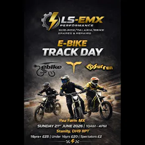 LS-EMX E-Bike Track Day Pea Farm MX