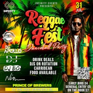 Infinity Events Presents Reggae Fest - Dancehall Party at Prince Of Brewers