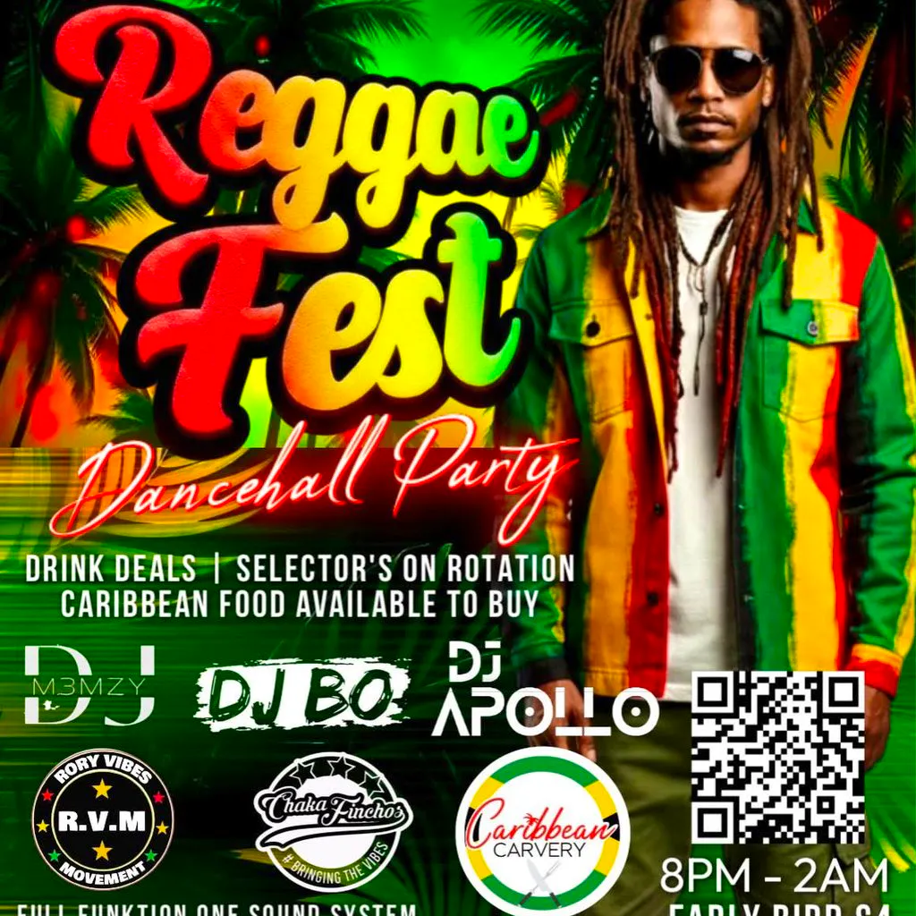 Infinity Events Presents Reggae Fest - Dancehall Party at Prince Of Brewers
