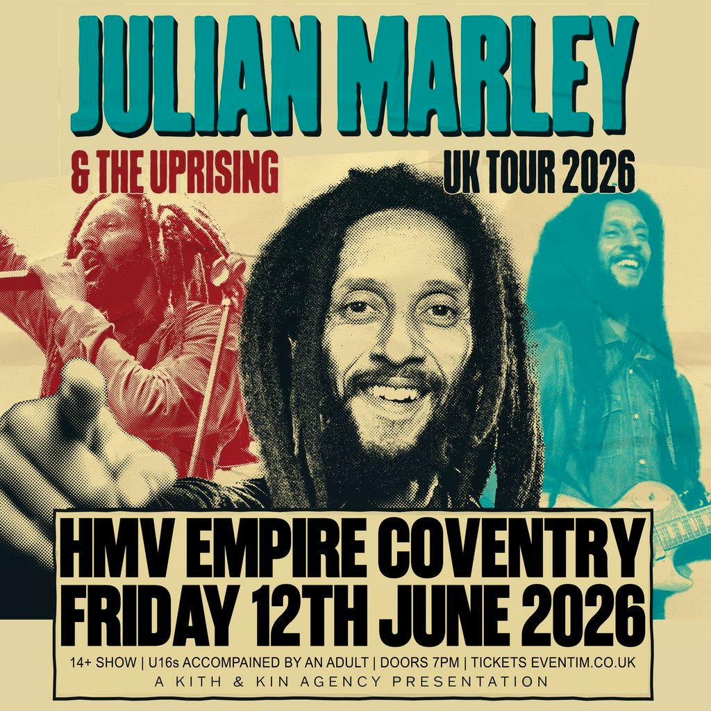 Julian Marley & The Uprising at HMV EMPIRE COVENTRY