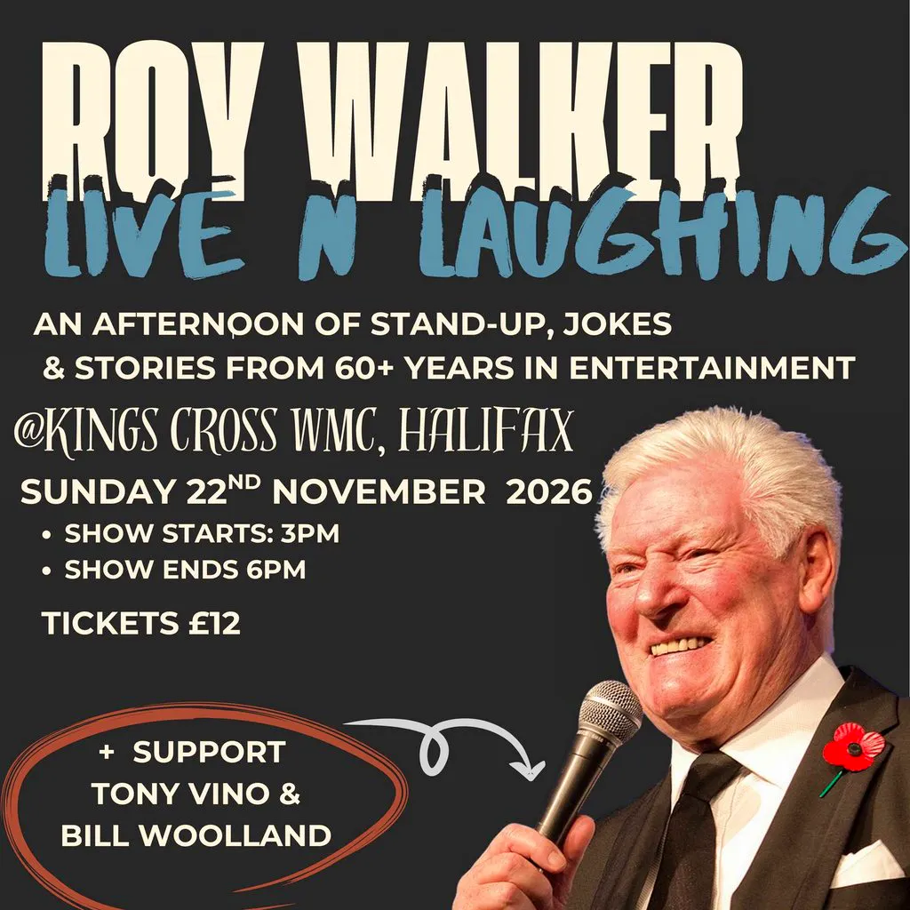 ROY WALKER @ KINGS CROSS WMC, Sunday 22nd November 2026 at Kings Cross Working Mens Club