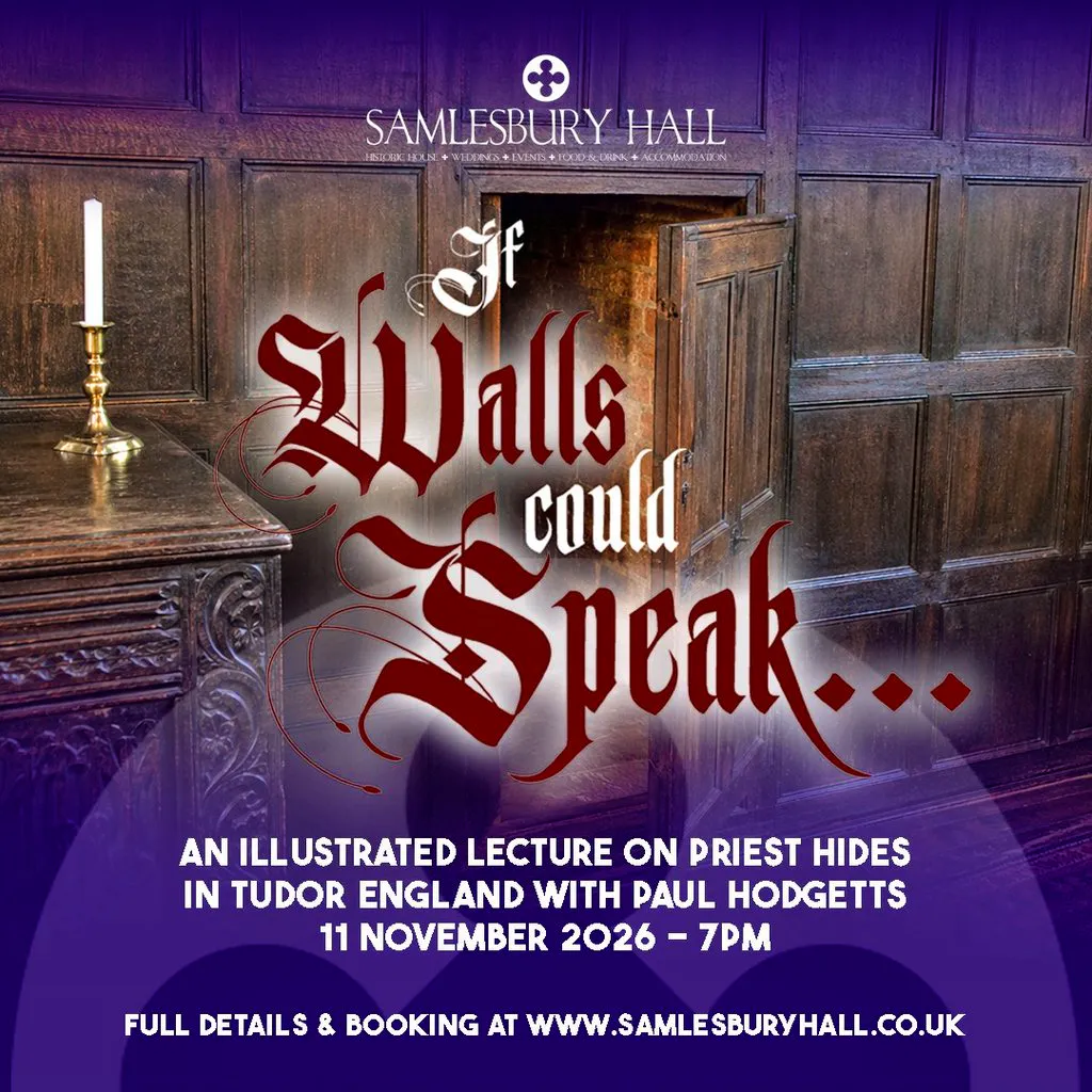 If walls could speak... at Samlesbury Hall