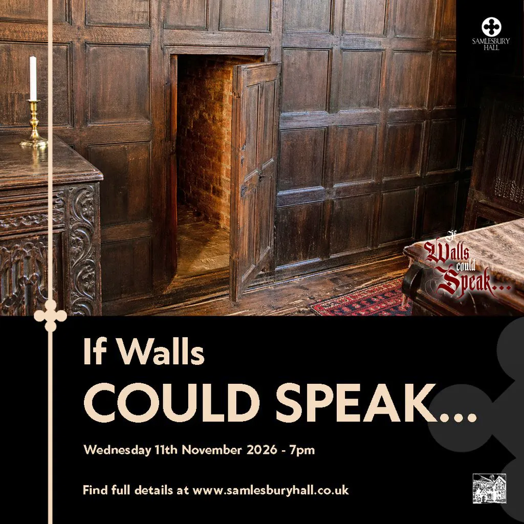 If walls could speak... at Samlesbury Hall