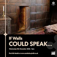 If walls could speak... at Samlesbury Hall