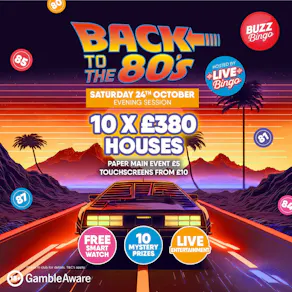 Back to the 80s - Saturday 24th Oct