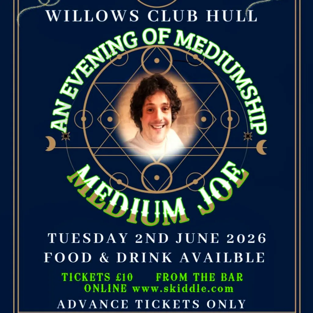 An evening of Mediumship with Medium Joe at Willows Club Hull