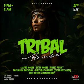 Tribal House Saturdays | Afro House, Latin House & Music Policy