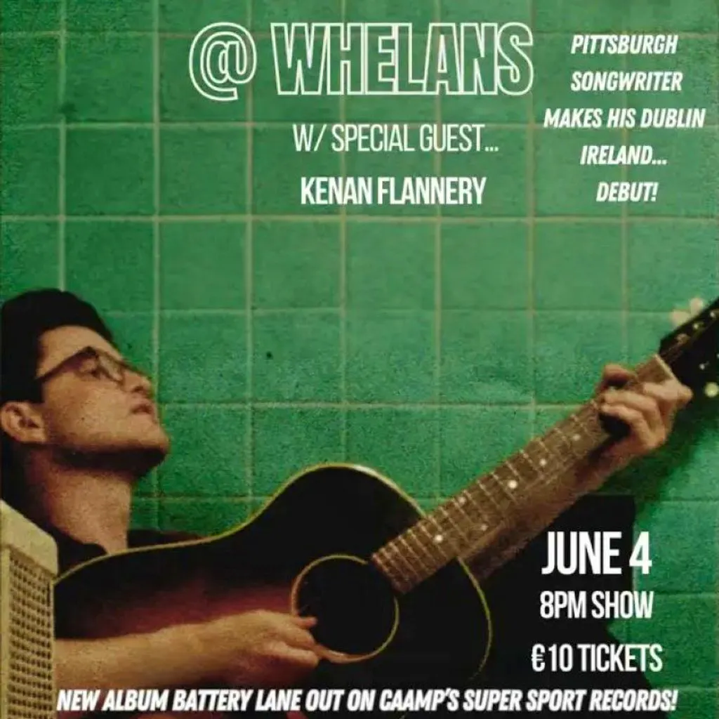 Zack Keim & Kenan Flannery at Whelans Dublin