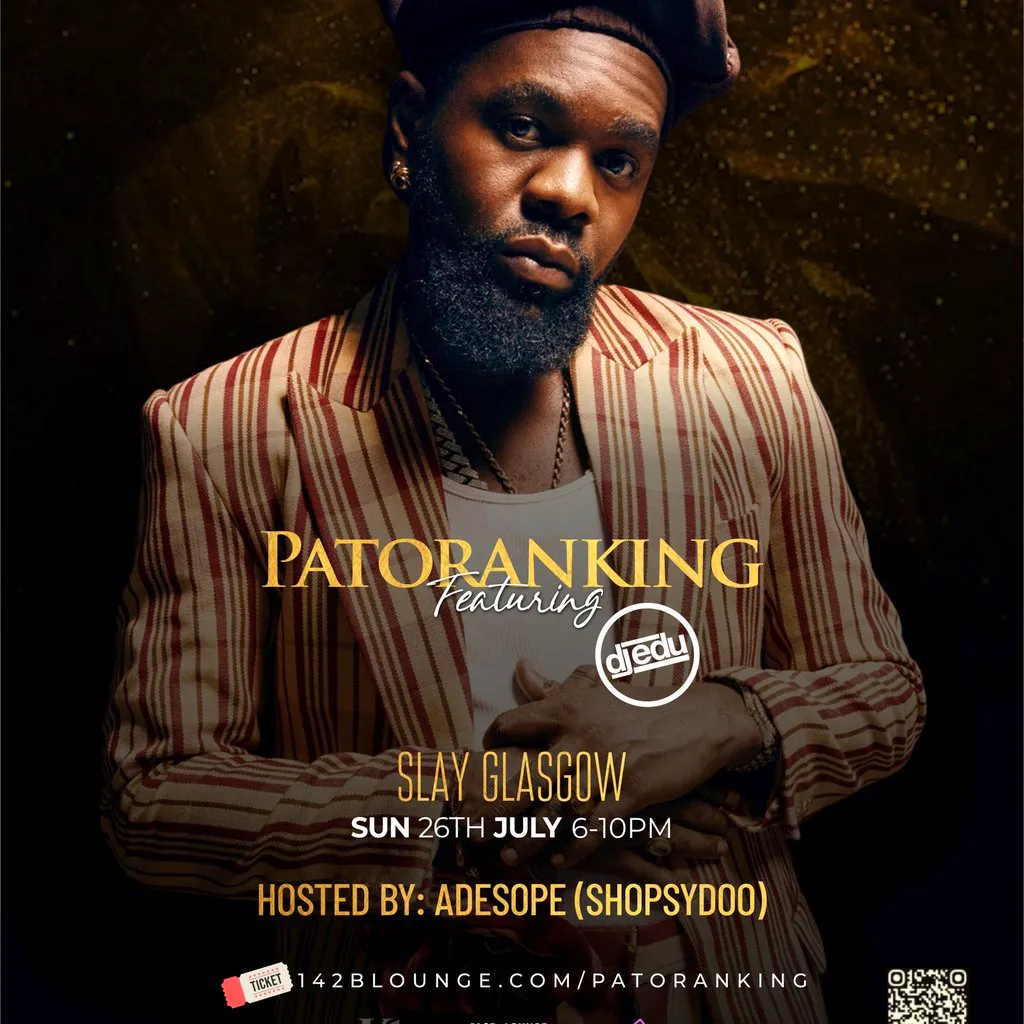 PATORANKING : Live in Glasgow! at Slay Glasgow