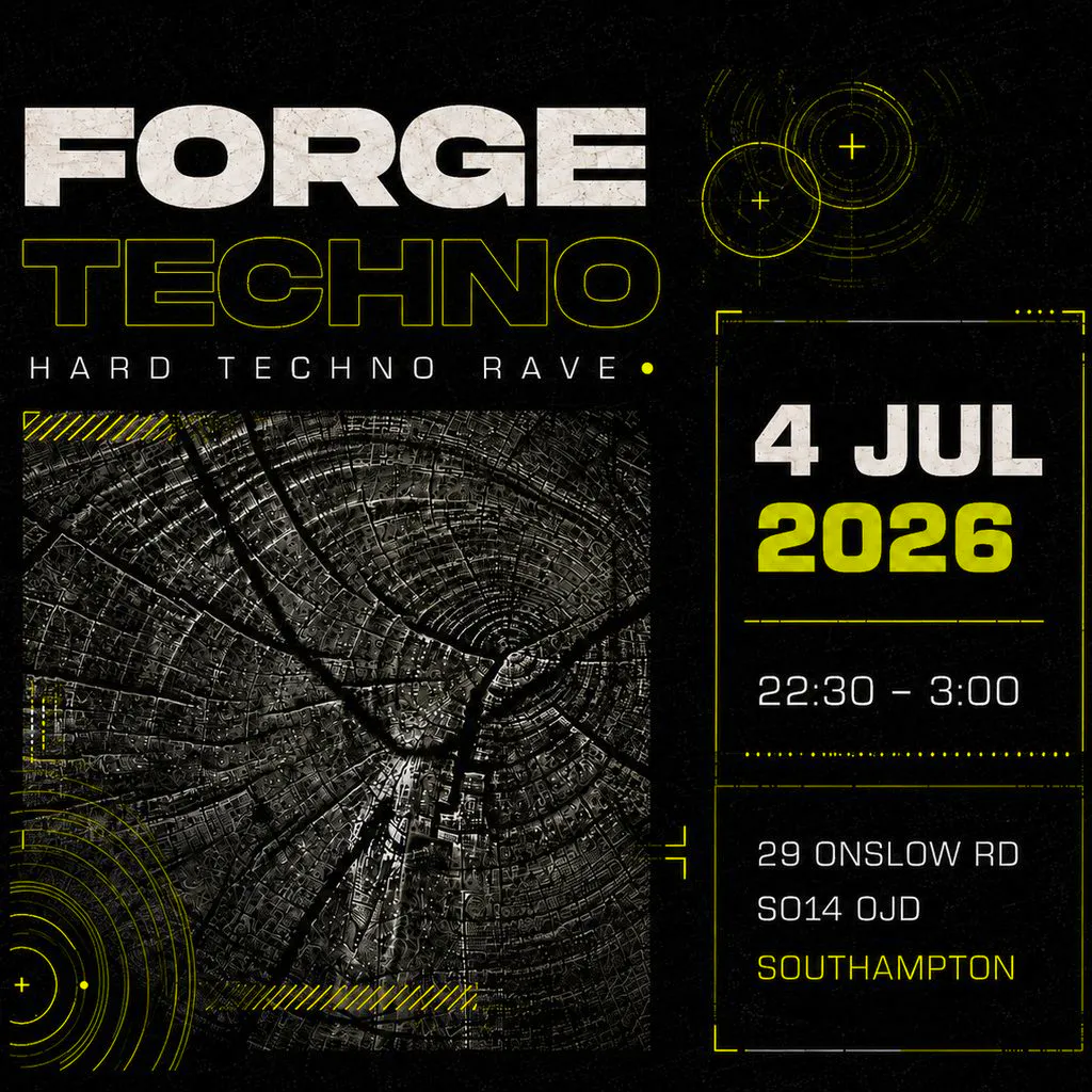 Forge | Hard Techno at Suburbia Southampton