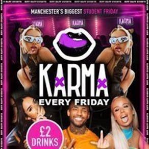 KARMA £2 Drinks All night!