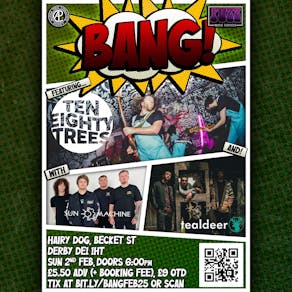 BANG featuring Ten Eighty Trees, SUNMACHINE, and tealdeer