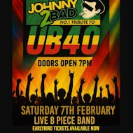 Johnny2Bad UB40 TRIBUTE SHOW at Brighouse Civic Hall LIVE
