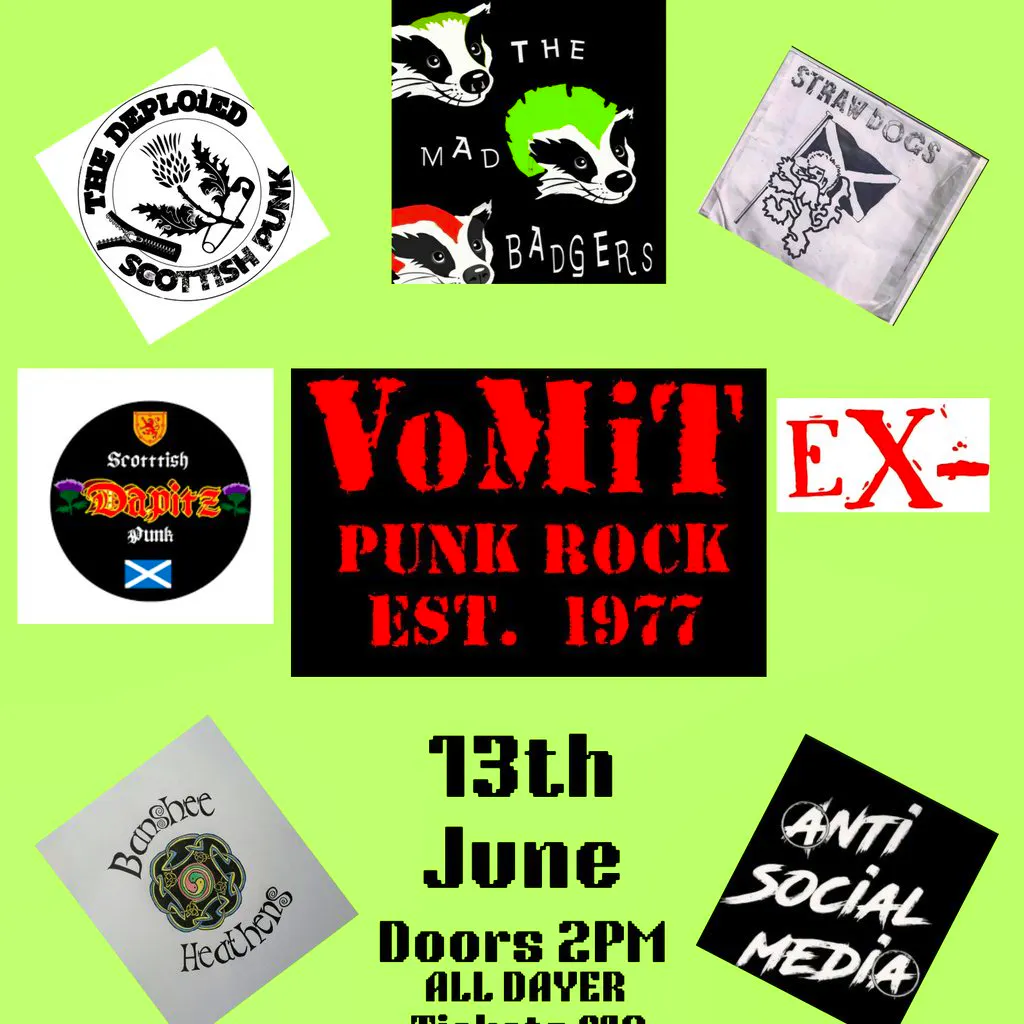 Vomit at The Monarch Bar