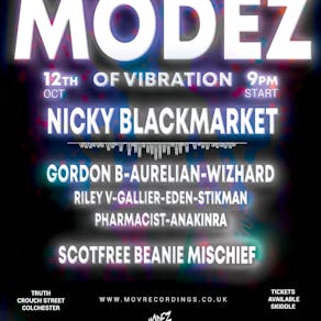 MODEZ of VIBRATION presents NICKY BLACKMARKET