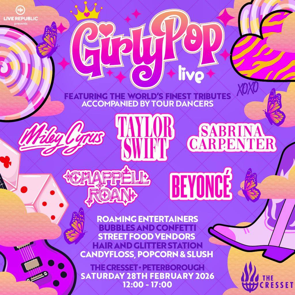 GirlyPop Live | The Cresset, Peterborough at The Cresset