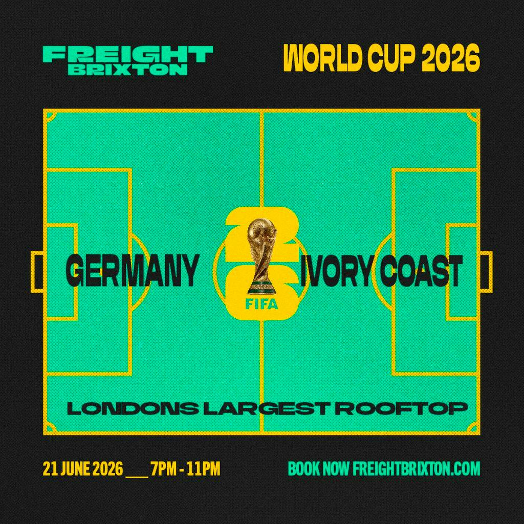 World Cup Showdown: Germany v Ivory Coast Live Screening at Freight Brixton