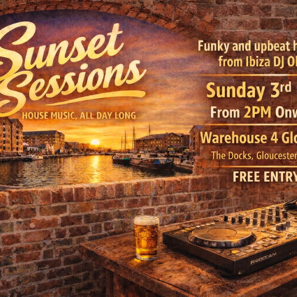The Sunset Sessions - Funky Daytime House @ Gloucester Brewery at Gloucester Brewery  Warehouse4