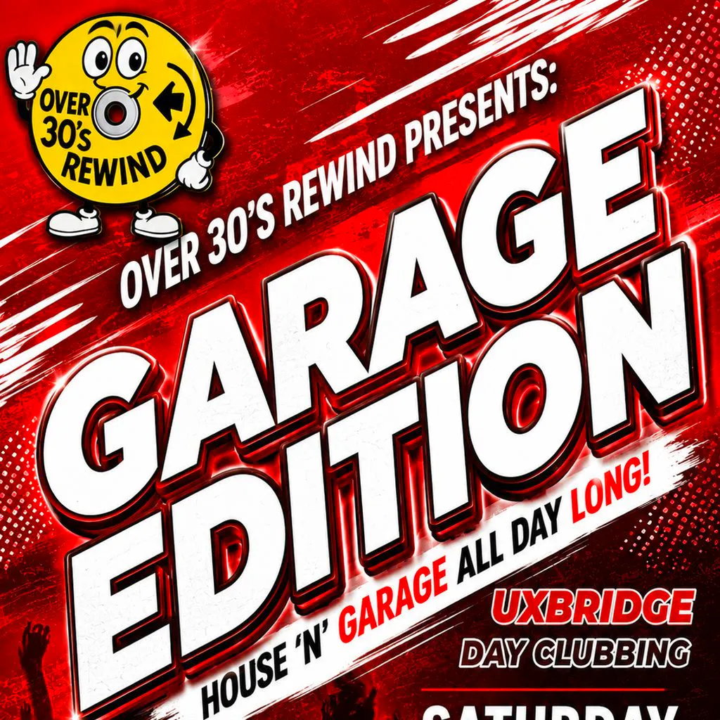 Over 30's Rewind: Daytime Clubbing - Garage Edition at Bar Italia