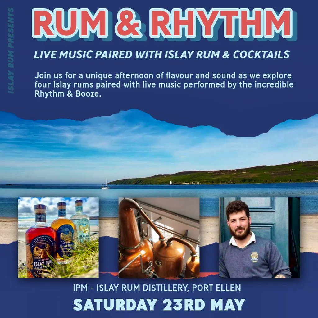 Rum & Rhythm: A Live Music Paired Islay Rum Tasting at The Islay Rum Distillery