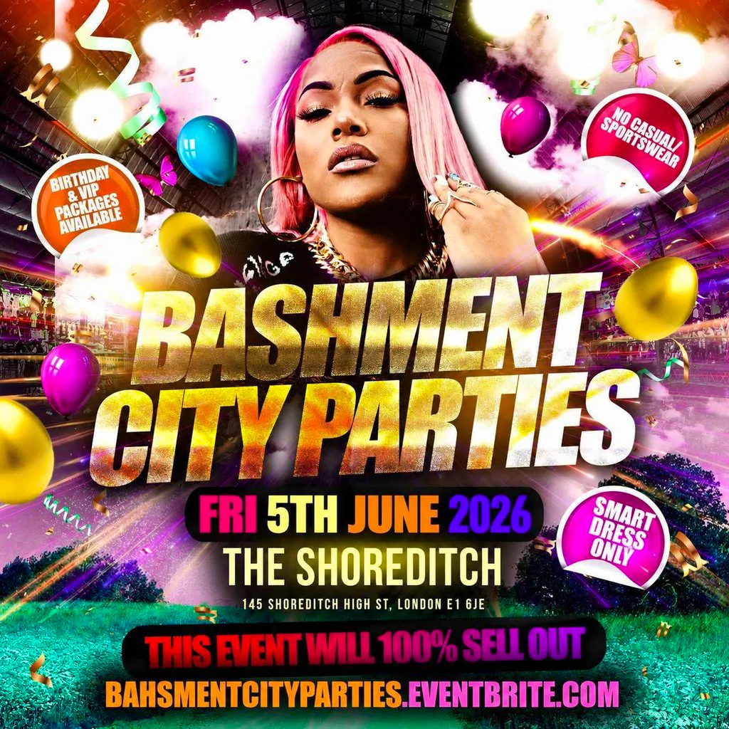 Bashment City Parties at The Shoreditch