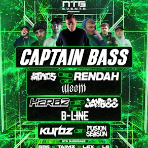 NTG PRESENTS CAPTAIN BASS + More @ EGG LDN