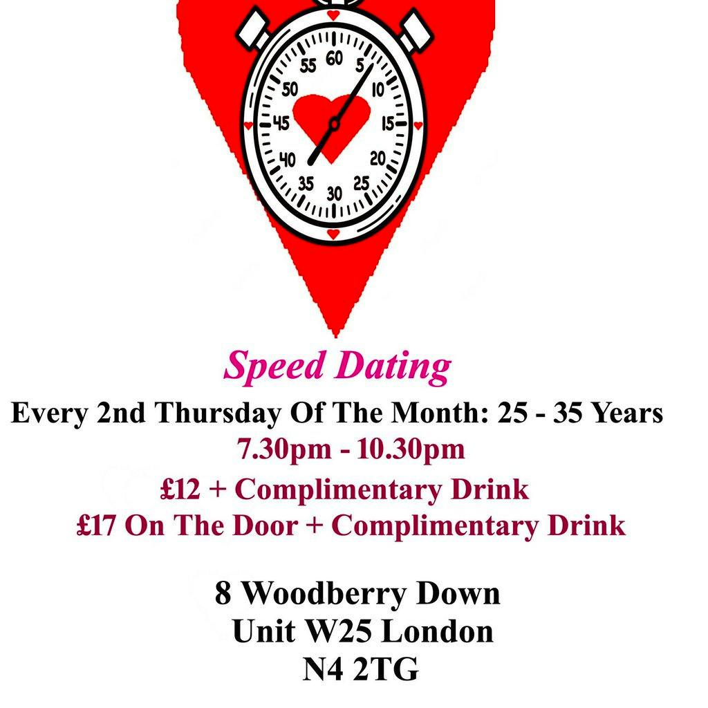 Speed Dating. 25 - 35 years Thursdays at Creativity In Our Hands: Suzanne Asphall