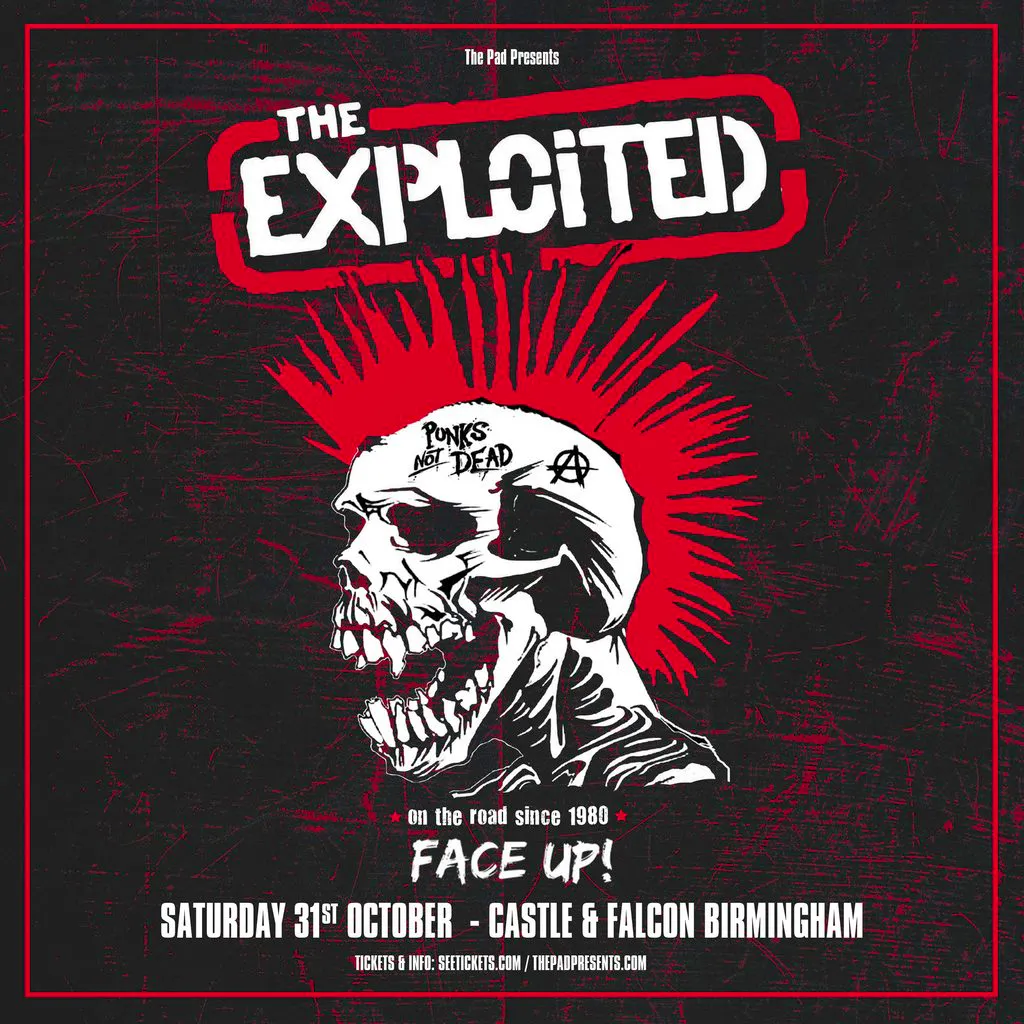 The Exploited at The Castle And Falcon