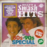 BILLY'S SMASH HITS - Every Sunday Night at Billy Bootleggers Nottingham