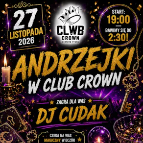 Andrzejki 2026 z Dj Cudak