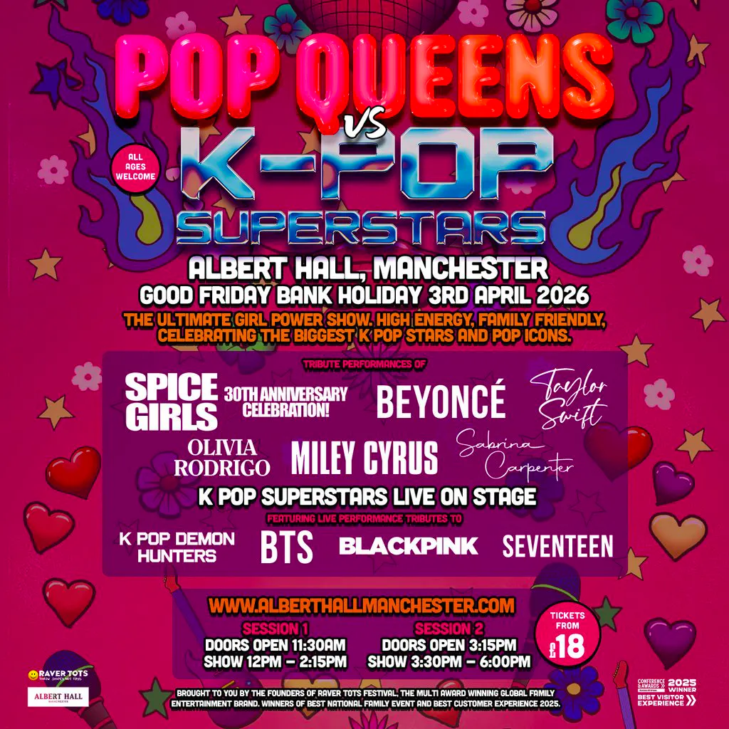 K Pop Superstars vs Pop Queens at Albert Hall Manchester at Albert Hall Manchester