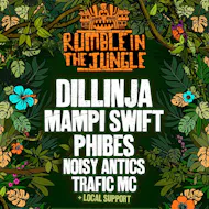 Rumble In The Jungle - Dillinja, Mampi Swift, Phibes & More at Unit Nine