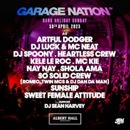 Garage Nation - Manchester, Albert Hall | Skiddle