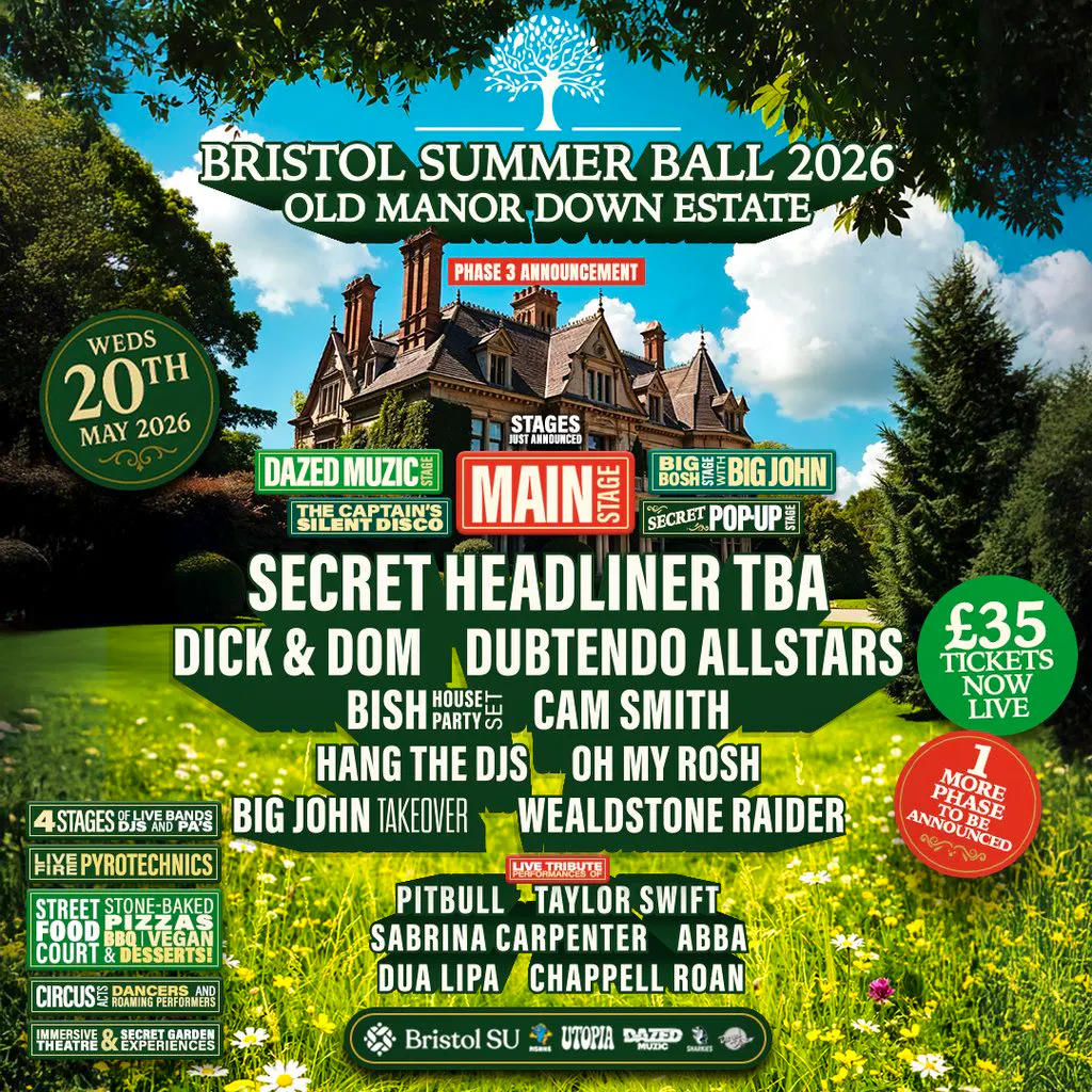Bristol Summer Ball 2026 at The Manor At Old Down Estate