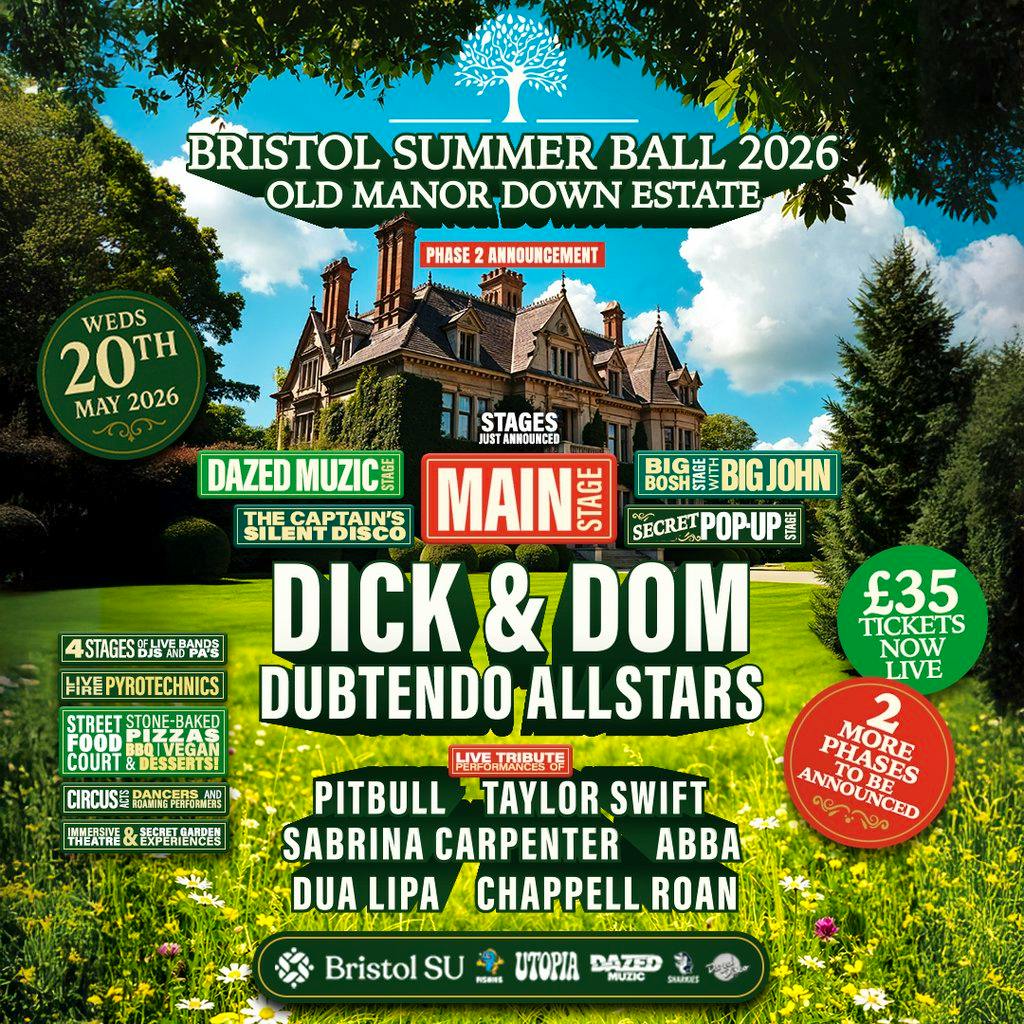 Bristol Summer Ball 2026 at The Manor At Old Down Estate