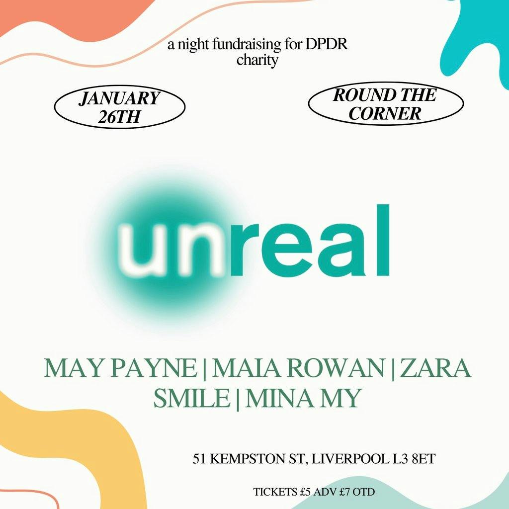'Unreal' Fundraiser at Round the Corner Round The Corner Liverpool
