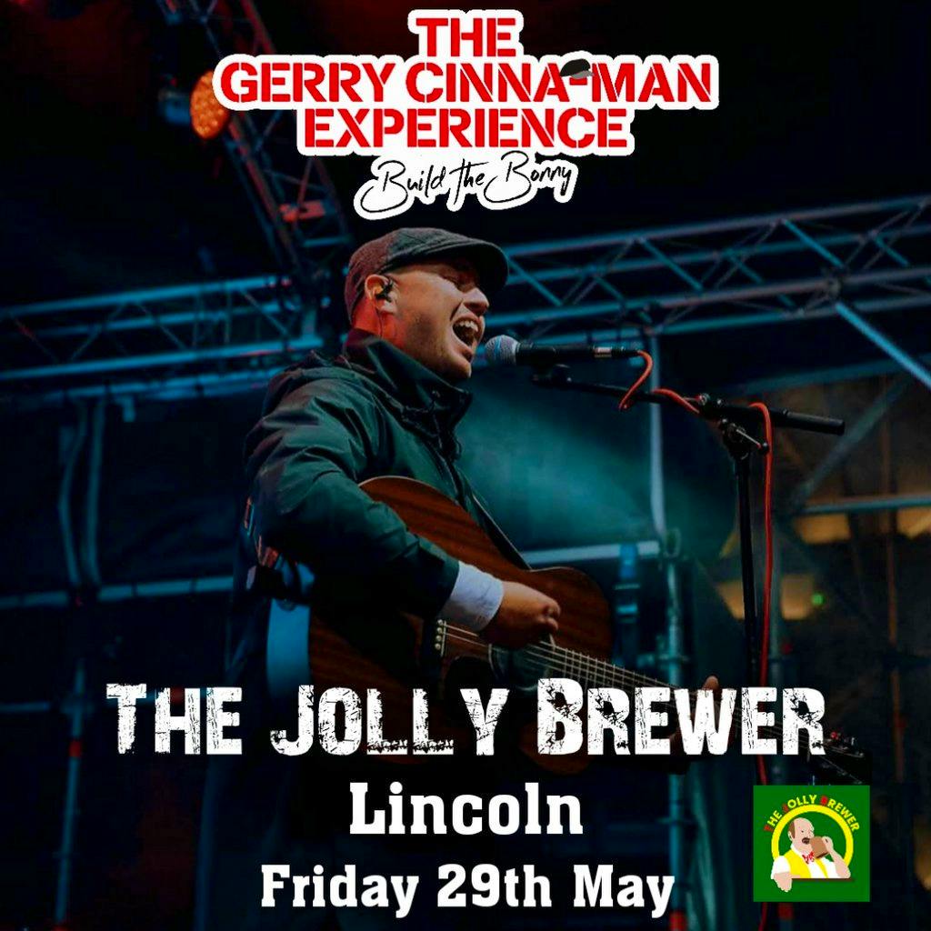 The Gerry Cinna-Man Experience at The Jolly Brewer Lincoln