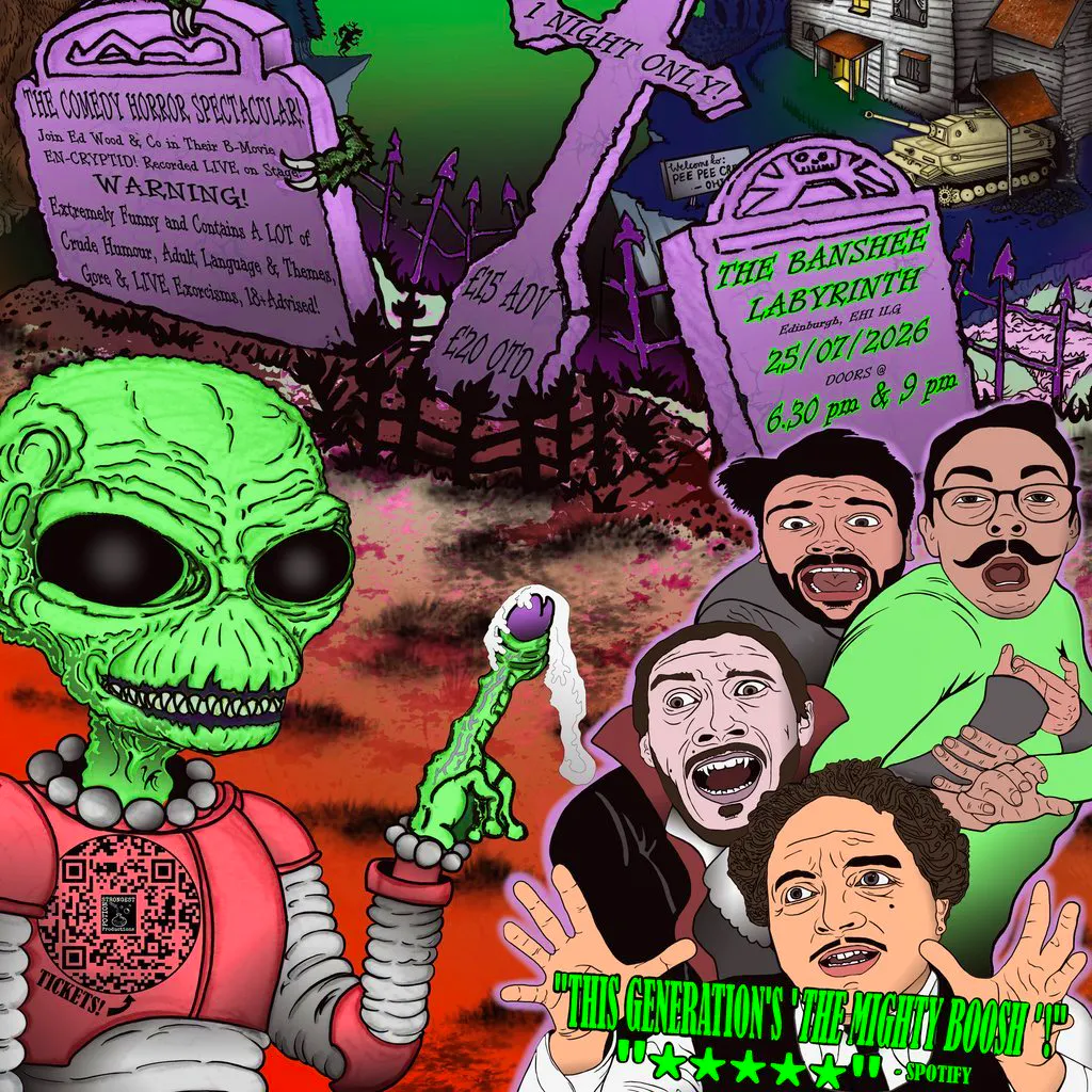 En-Cryptid! & The Exorcism of Ed Wood! (AFTER DARK!) at The Banshee Labyrinth