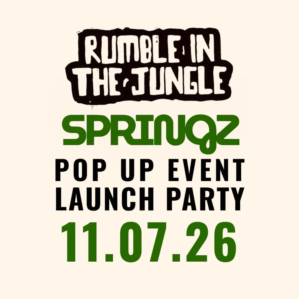 Rumble in the jungle x Springz vintage at SPRINGZ VINTAGE