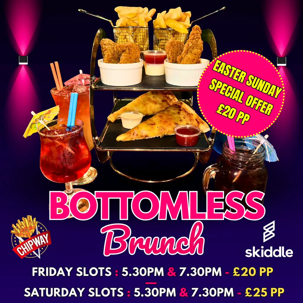 Deposit for Bottomless Brunch Easter Sunday at Mavericks 80S Lounge