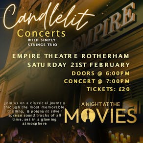 Simply Strings Trio Candlelit Concert