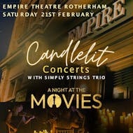 Simply Strings Trio Candlelit Concert at The Empire Theatre, Rotherham