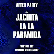 Circus Official After Party Sat 10th Oct at Invisible Wind Factory