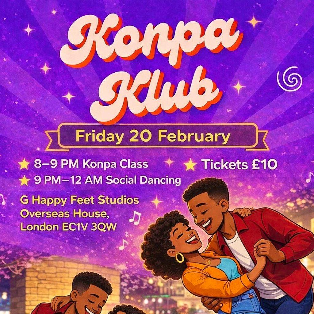 Konpa Klub at G Happy Feet Studios