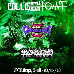 Collision Point, Chewed Out & Besieged - Sunday night metal show