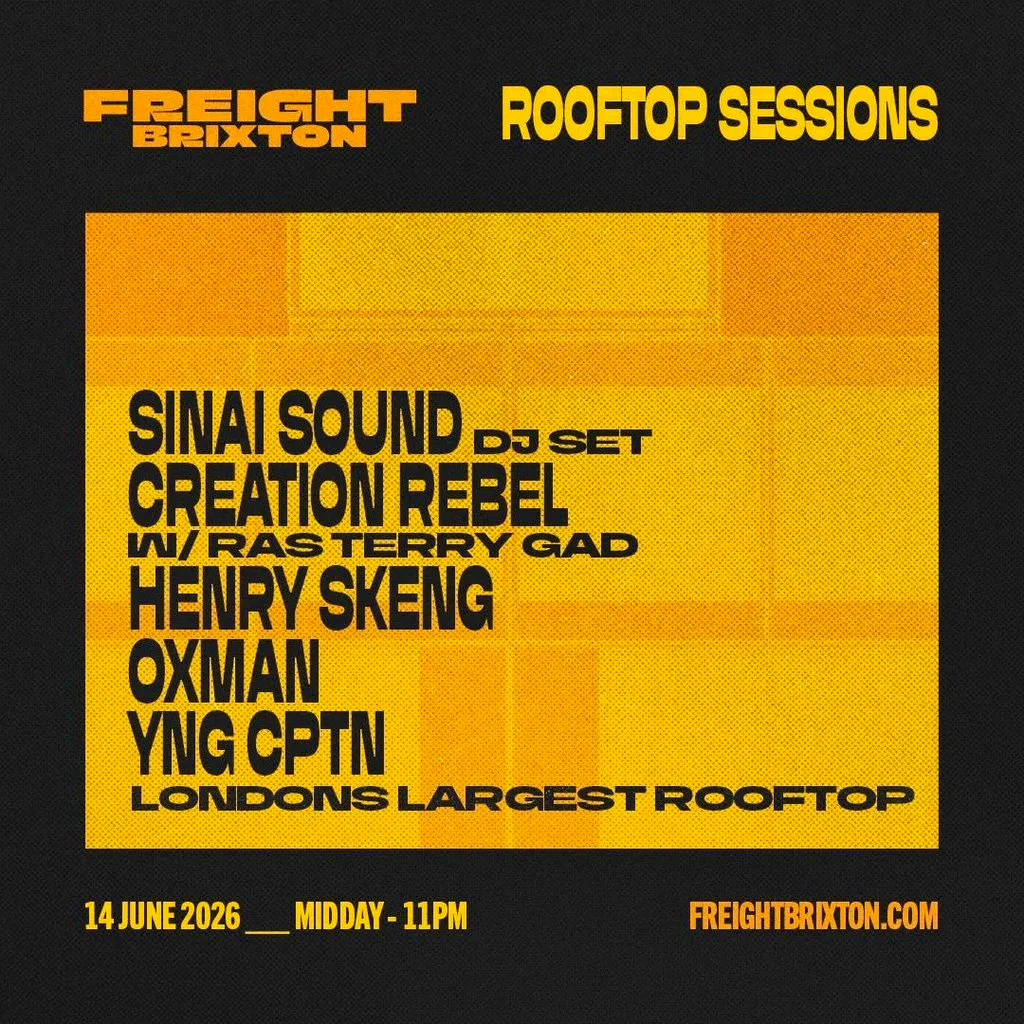 Sinai Sound Rooftop Session at Freight Brixton