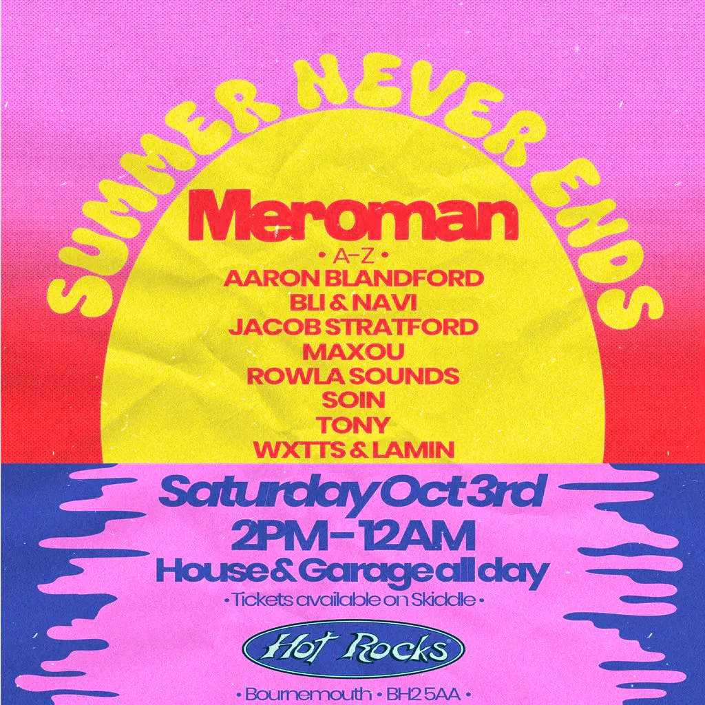 BLI presents : Summer Never Ends at Hot Rocks Restaurant