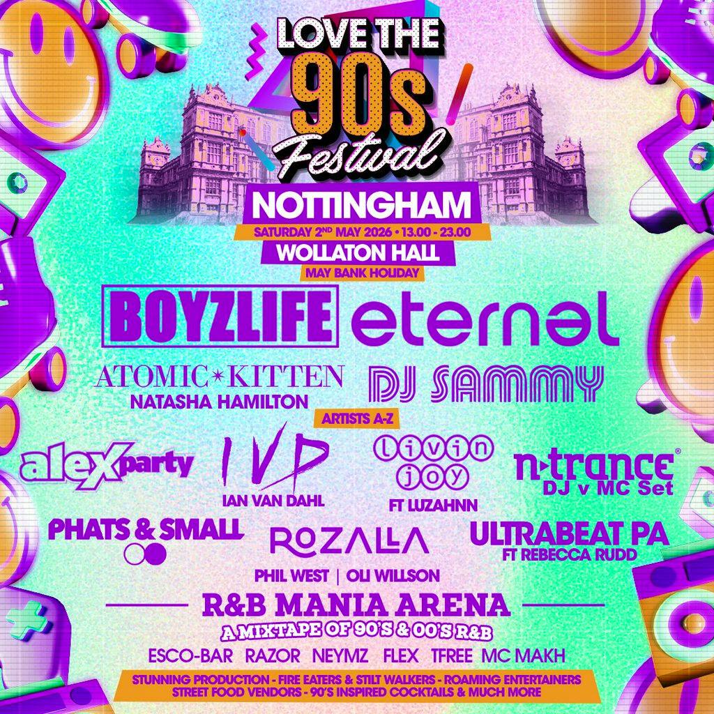 Love the 90s Festival | Wollaton Park at Wollaton Hall Park