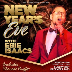 New Years Eve Party 2023 with Ebie Isaac's