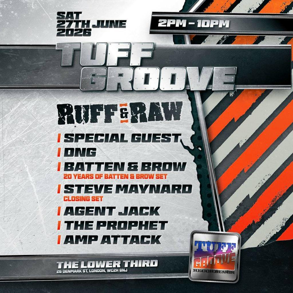 Tuff Groove - Ruff & Raw at The Lower Third
